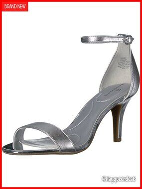 Bandolino Madia Open Toe Dress Sandal Ankle Strap Slim Stiletto Heel Wedding